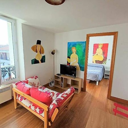 Bonito Estudio Reformado 1 Dormitorio 3 Personas Hendaya Exterior foto