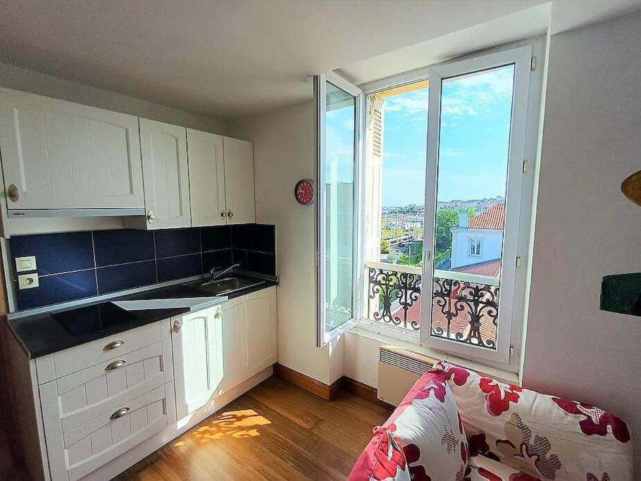 Bonito Estudio Reformado 1 Dormitorio 3 Personas Hendaya Exterior foto